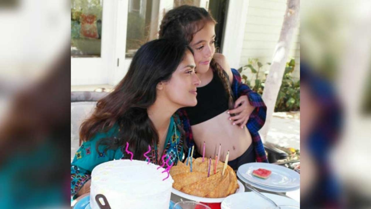 ¡Tiene una fortuna! Hija de Salma Hayek está en el top de los niños más adinerados