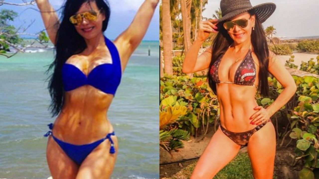Maribel Guardia reta la censura de Instagram y casi enseña su ropa interior con descarado vestido rojo