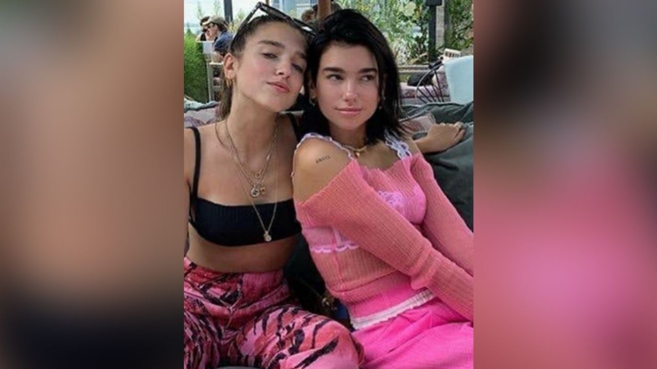 Dua Lipa al mostrar a su “gemela” impacta a todo Instagram: “Son idénticas”
