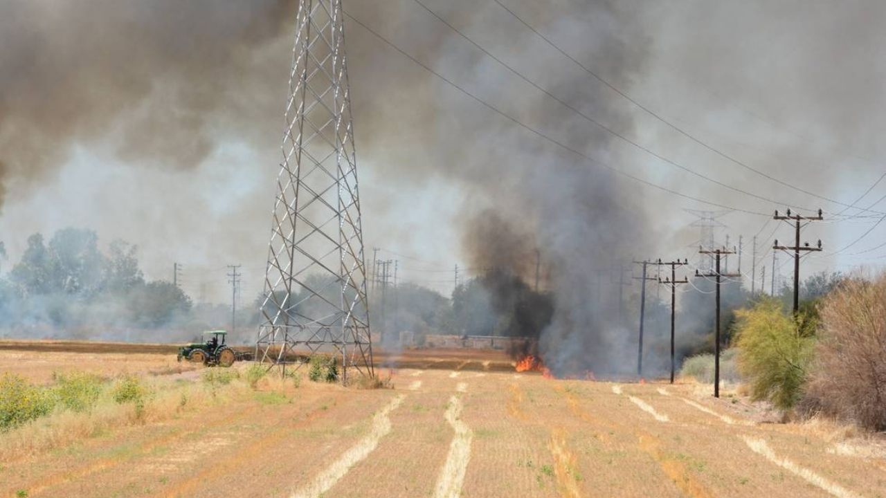 Quema de gavilla, el mal ‘necesario’ que aún se elige en el agro del Valle del Yaqui