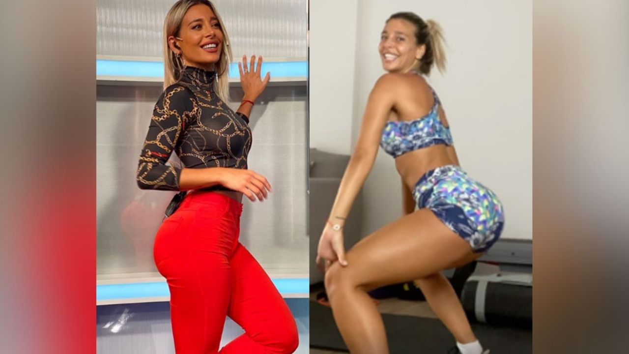 Sol Pérez deslumbra con candente baile mientra se ejercita en casa