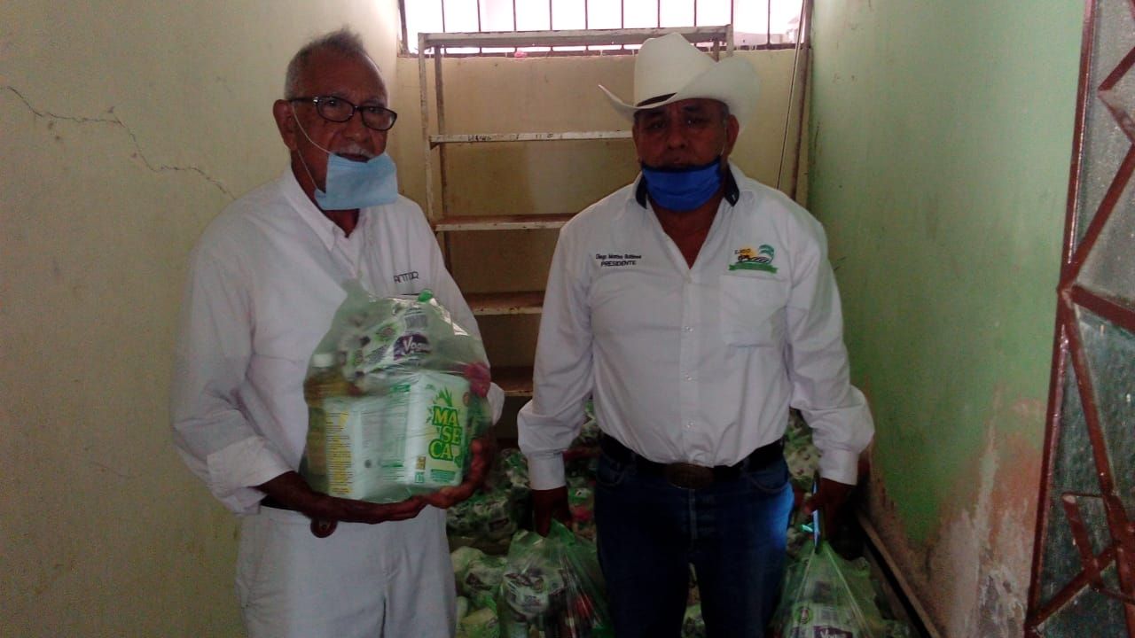 El ejido Huatabampo brinda apoya a los campesinos con alimentos