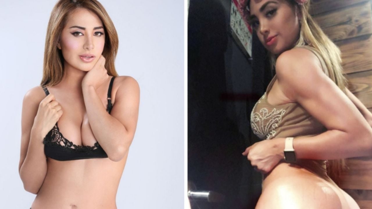 Damaris Rojas de ‘Enamorándonos’ se lo quita todo y ‘restriega’ su enorme trasero en el espejo
