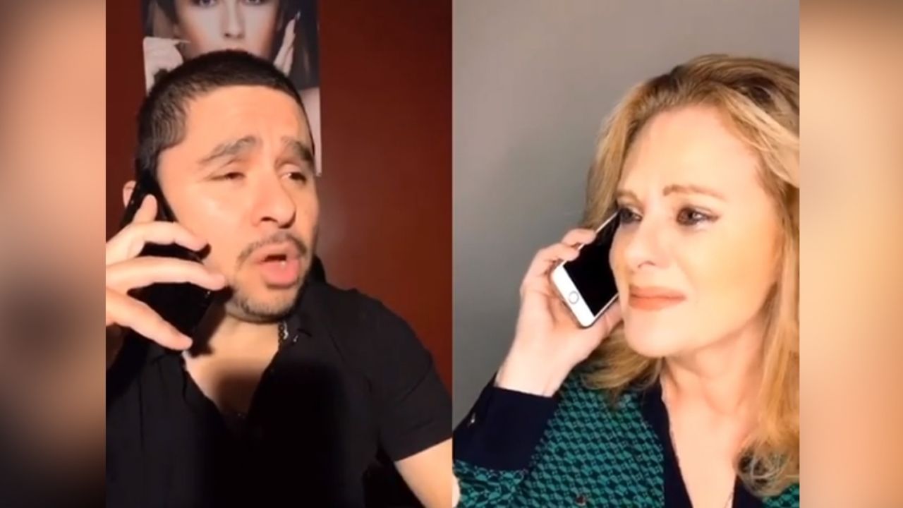 Érika Buenfil, desconsolada llama a Larry Hernández y le pide consejo: “¿Qué hago?”