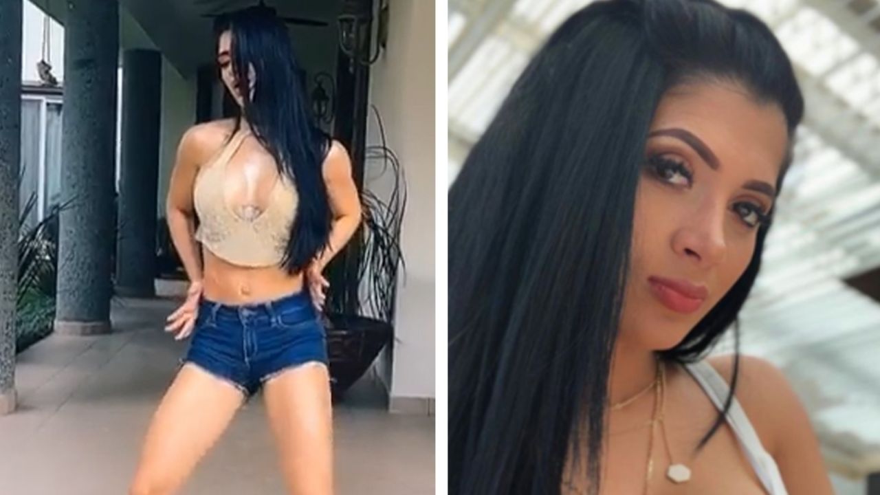 “Solo le falta el tubo”: Linchan a esposa de Edwin Luna por bailar como “teibolera” en TikTok