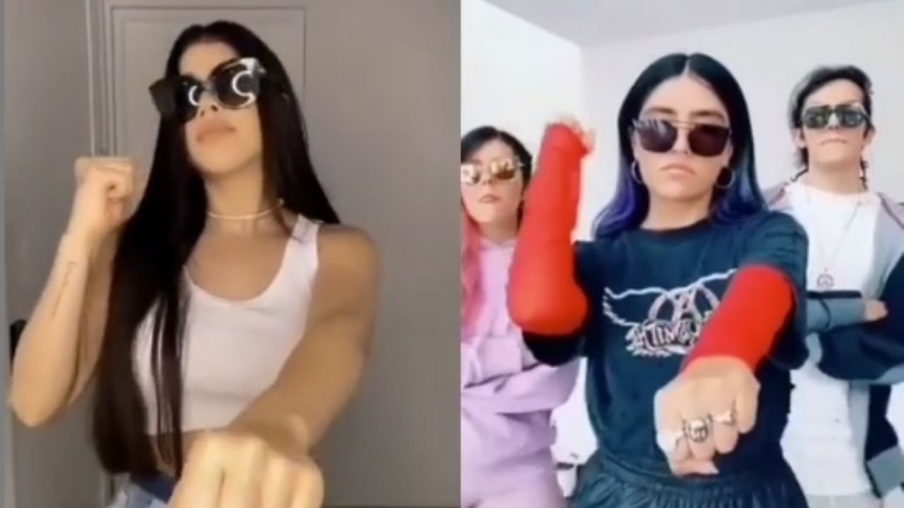 Kenia Os reta a Los Polinesios en sensual baile de TikTok y fans reaccionan