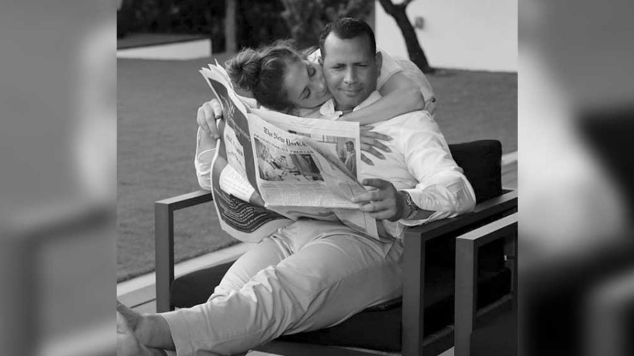 Jennifer Lopez y Alex Rodriguez ‘enamoran’ en Instagram con tierno abrazo