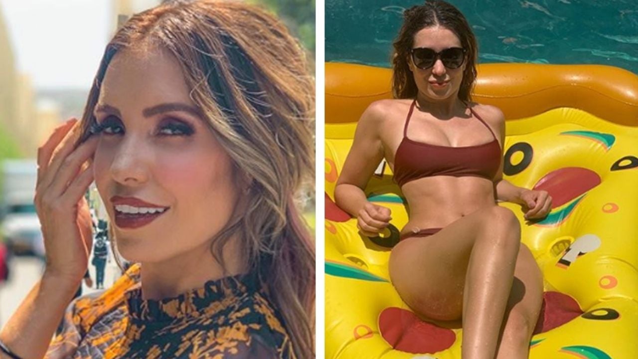 Andrea Escalona acaba con el calor desde la piscina y en tremendo bikini