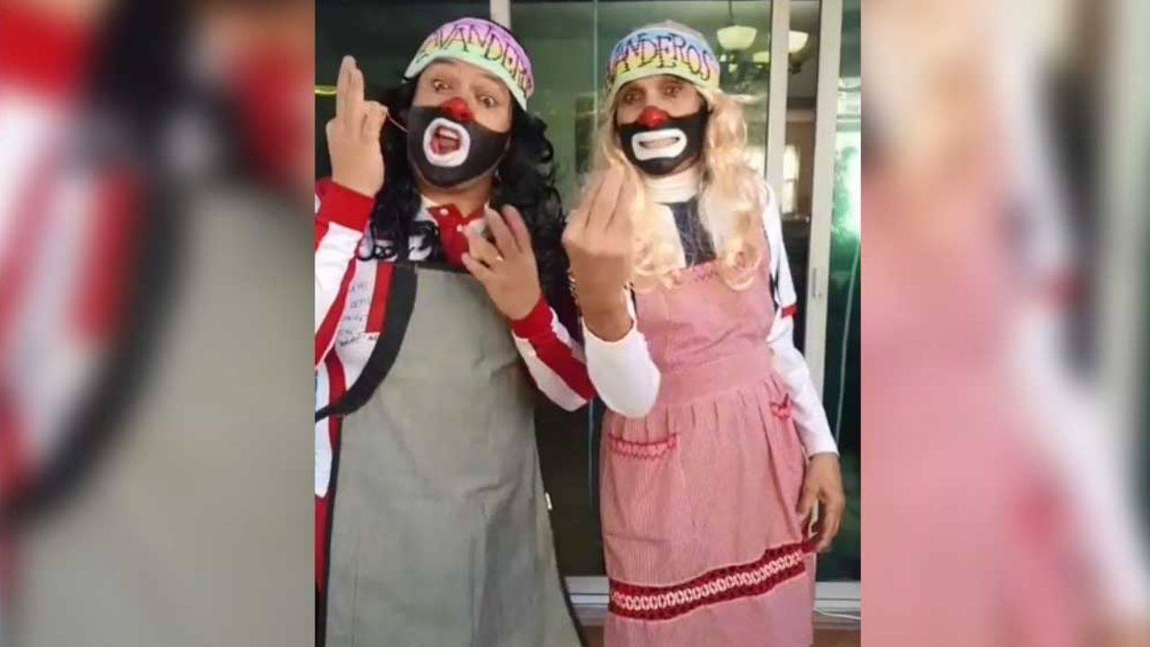 VIDEO: Cepillín aviva la polémica al vestirse del personaje de Karla Panini en ‘Las Lavanderas’