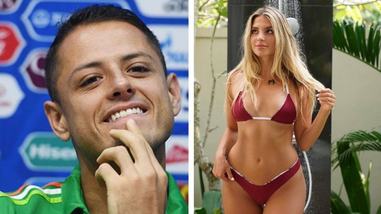 Desde la playa, Sarah Kohan, esposa de ‘Chicharito’ presume cuerpazo en bikini