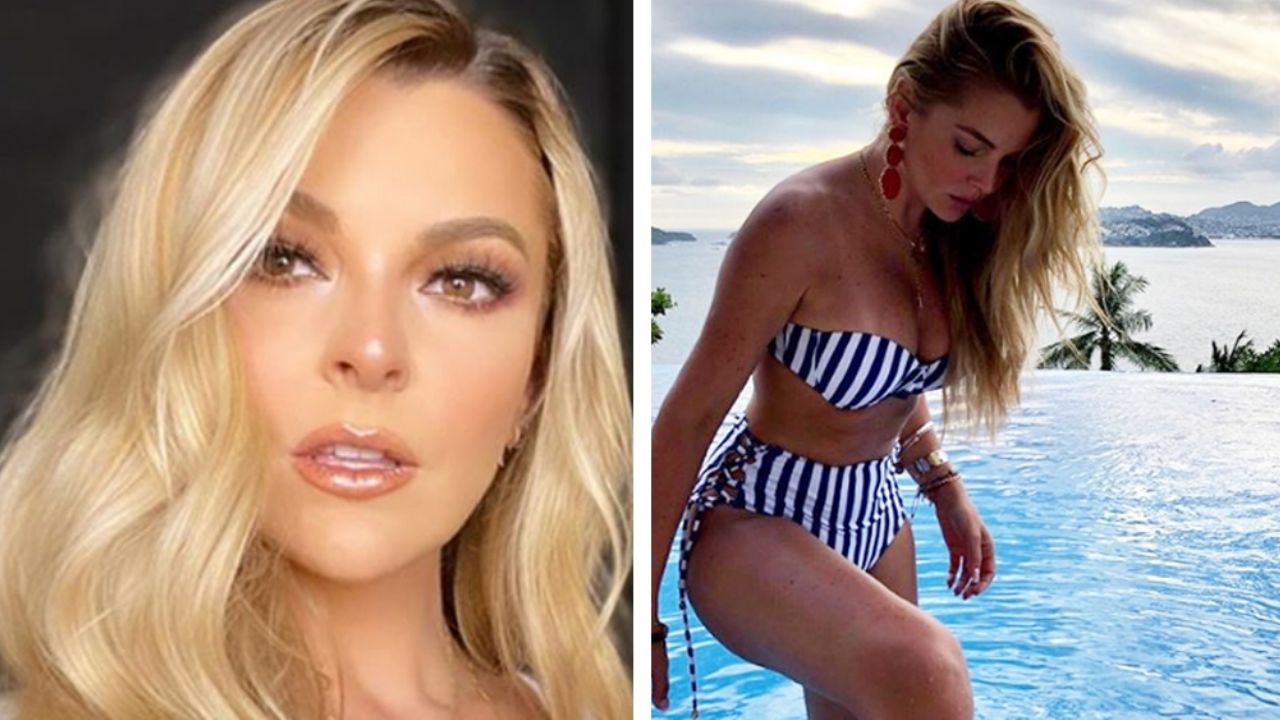 Marjorie de Sousa presume las pecas de sus pechos con seductor bikini