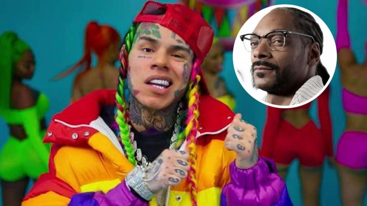 Tekashi 6ix9ine arremete contra Snoop Dogg y lo acusa de ser infiel con su esposa