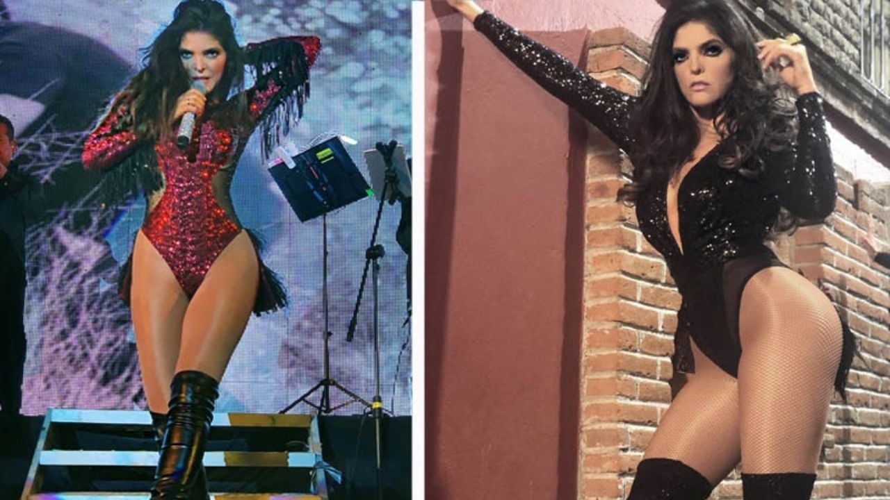 Ana Bárbara enseña su ropa interior con un sexy ‘outfit’ transparente: “Estás como Santa Elena”