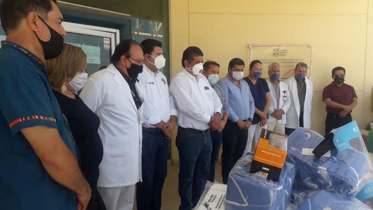 Hospital del Bajo Río Mayo de Huatabampo recibe donación de material médico