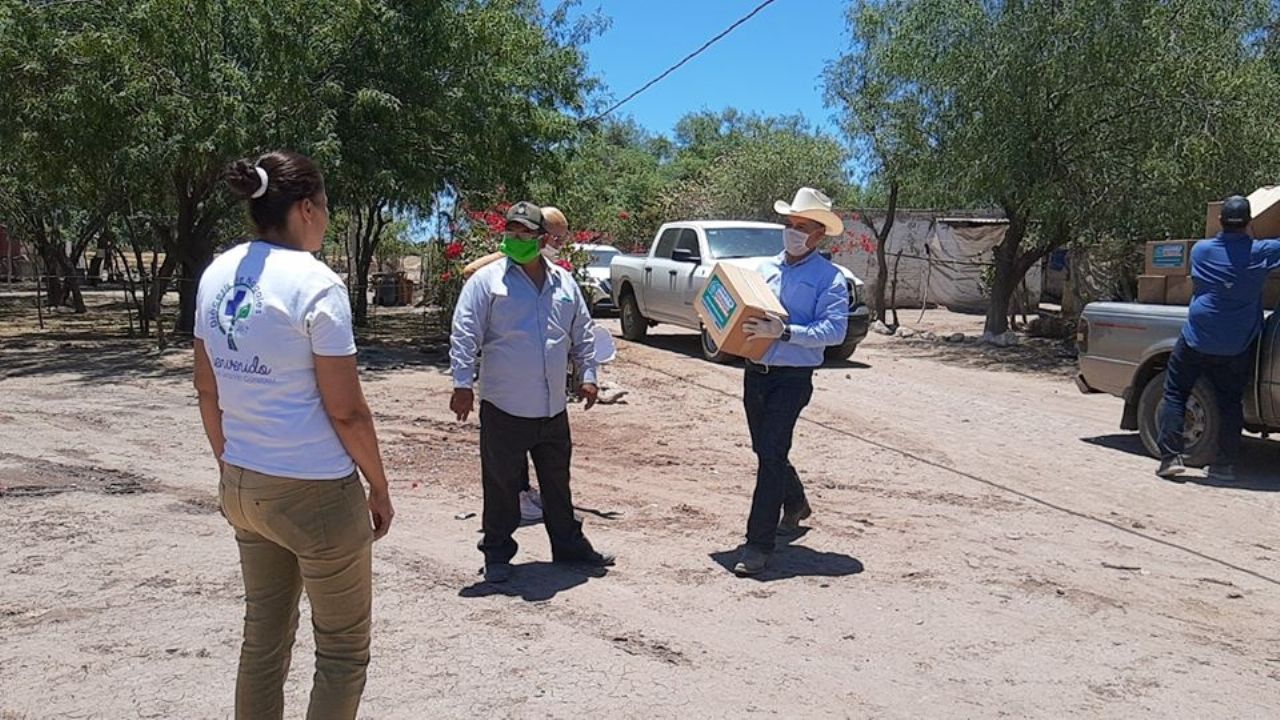 Gobierno de Huatabampo entrega más de 2 mil despensas a familias necesitadas