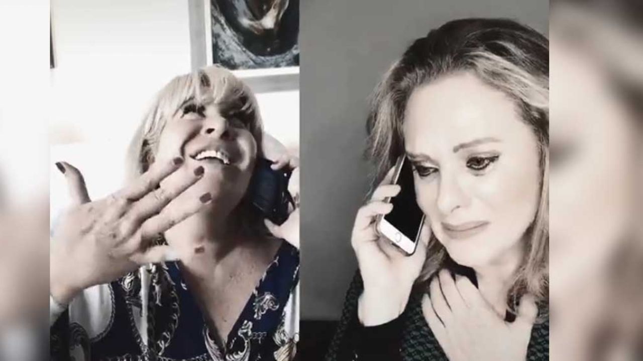 VIDEO: Érika Buenfil llora al teléfono con productora de ‘Hoy’ por mal de amores