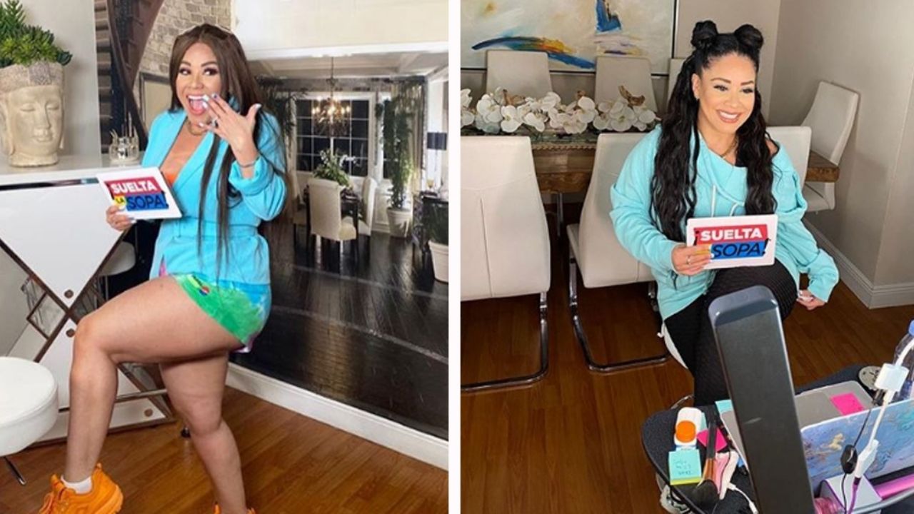 Carolina Sandoval muestra su amplio repertorio de pasos en baile para TikTok