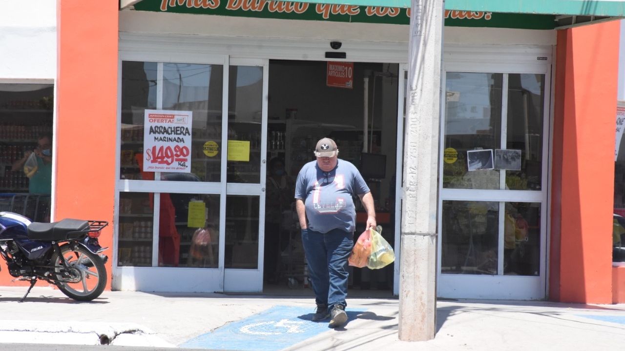 Abarratos y tiendas en colonias de Navojoa no cumplen con medidas sanitarias
