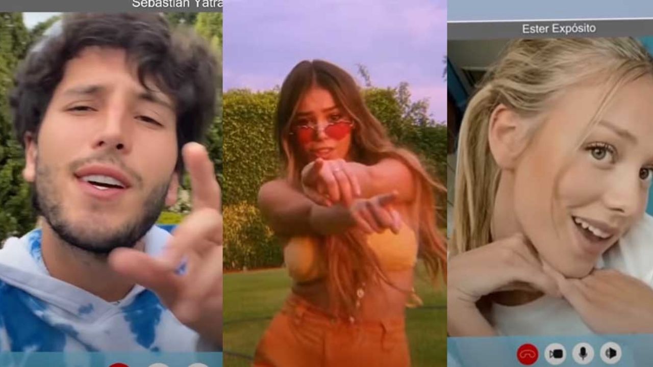 VIDEO: Danna Paola reúne a Yatra, Ester Expósito y más estrellas en clip de ‘Contigo’