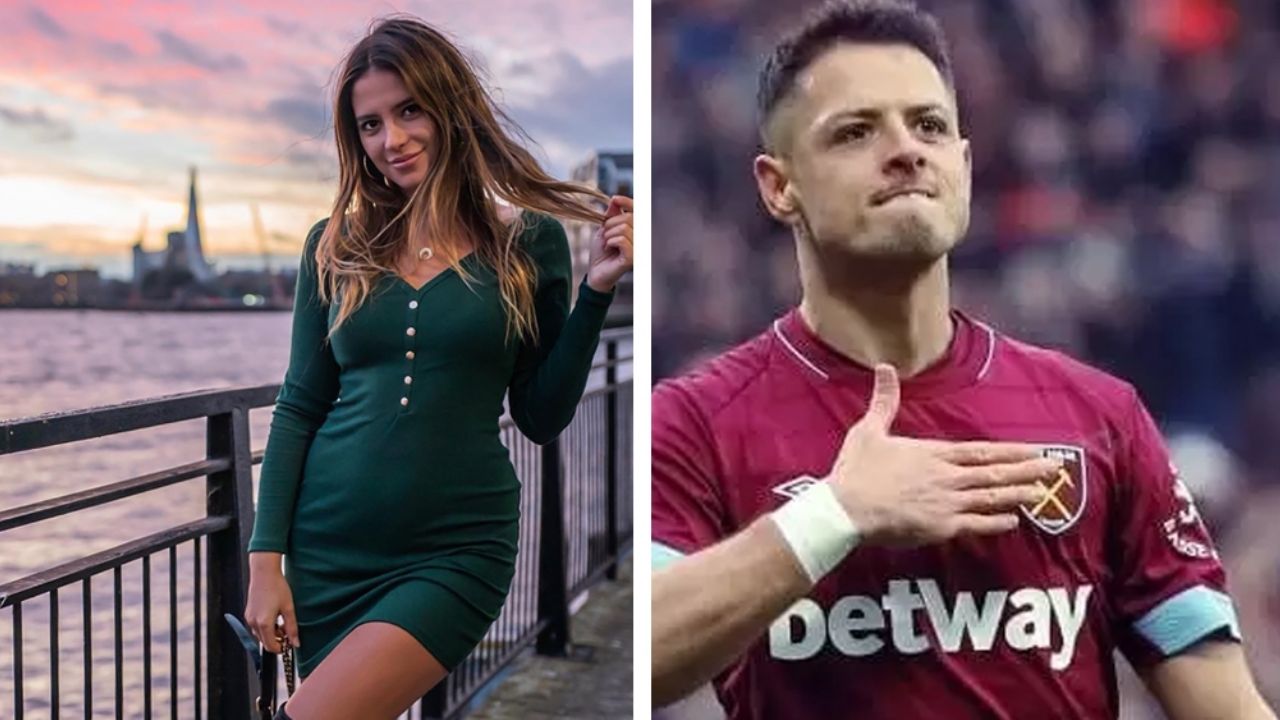 Sarah Kohan, esposa de ‘Chicharito’ luce cuerpazo en traje de baño blanco