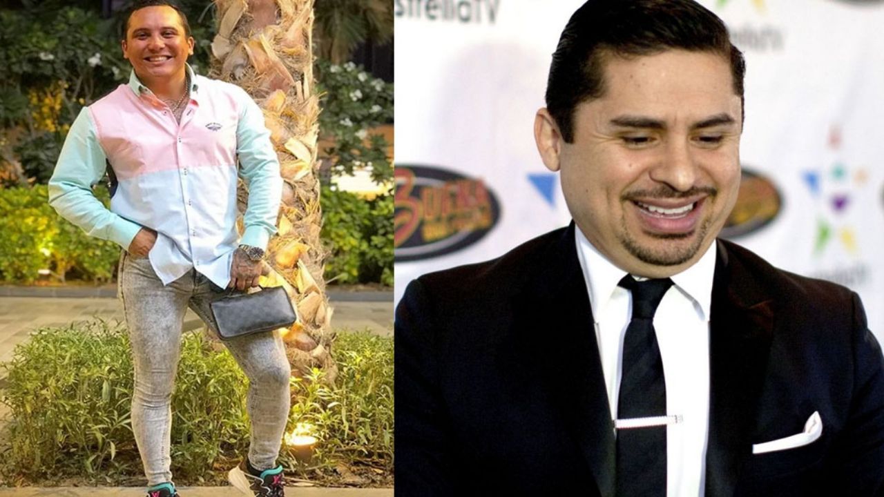 ¡Duelo de ridículos! Larry Hernández hace sudar a Edwin Luna en plena grabación