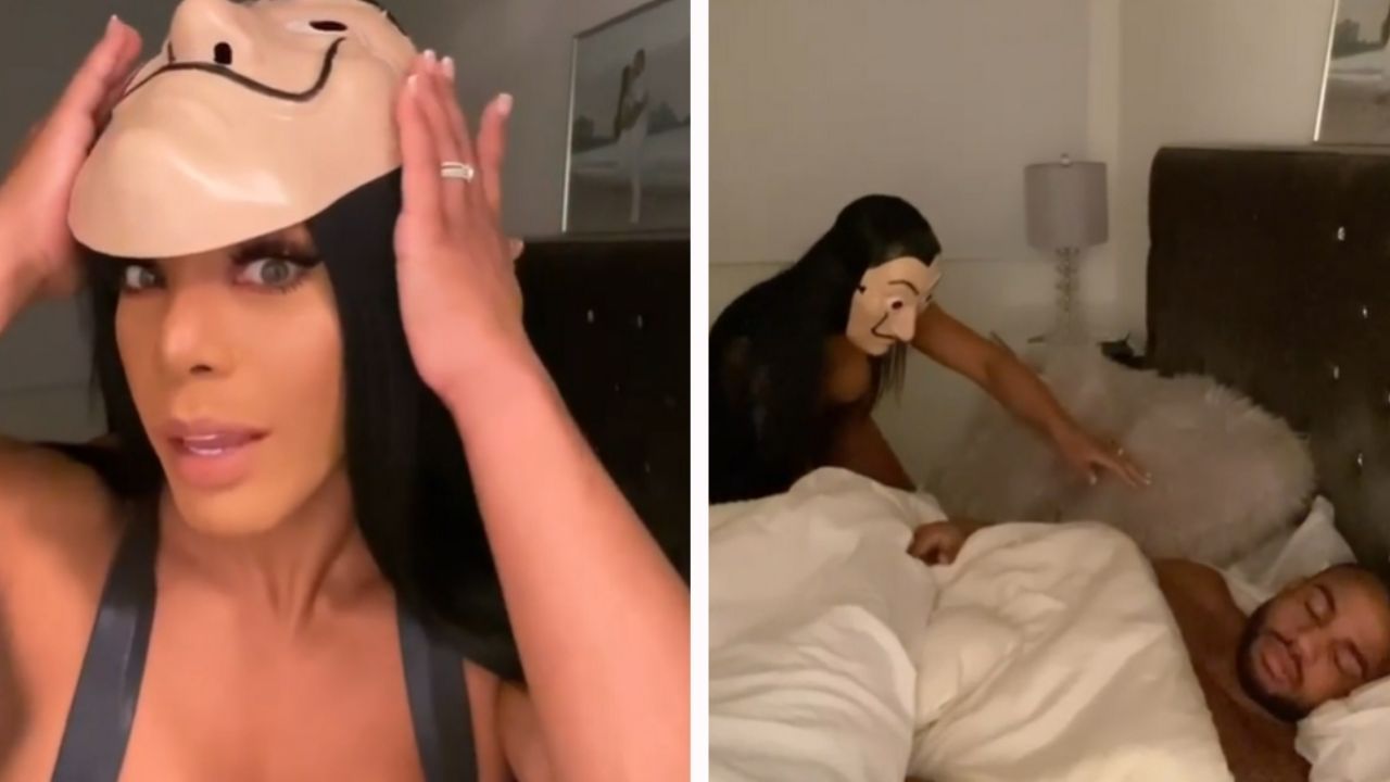 Yarishna Ayala le hace broma pesada a su esposo y él enfurece: “No me habla”