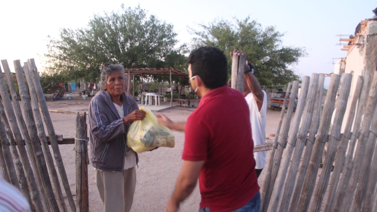 El Banco de Alimentos Comunitario Indígena de Huatabampo entra en apoyo de las familias