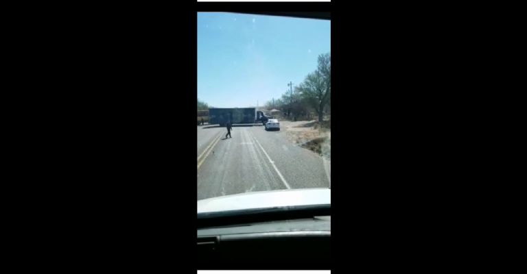 En Álamos un camión de cerveza fue devuelto