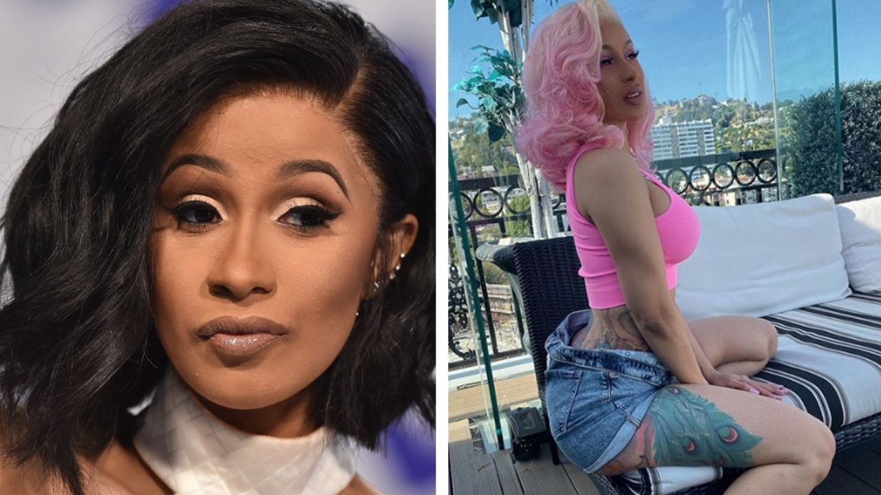 Cardi B se pone su bikini más diminuto para presumir sus nuevos tatuajes