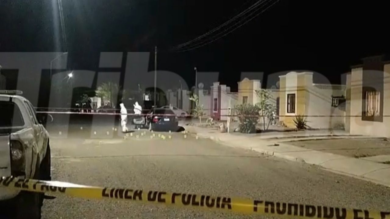 Ciudad Obregón: Acribillan a Jorge Armando en el fraccionamiento Primavera