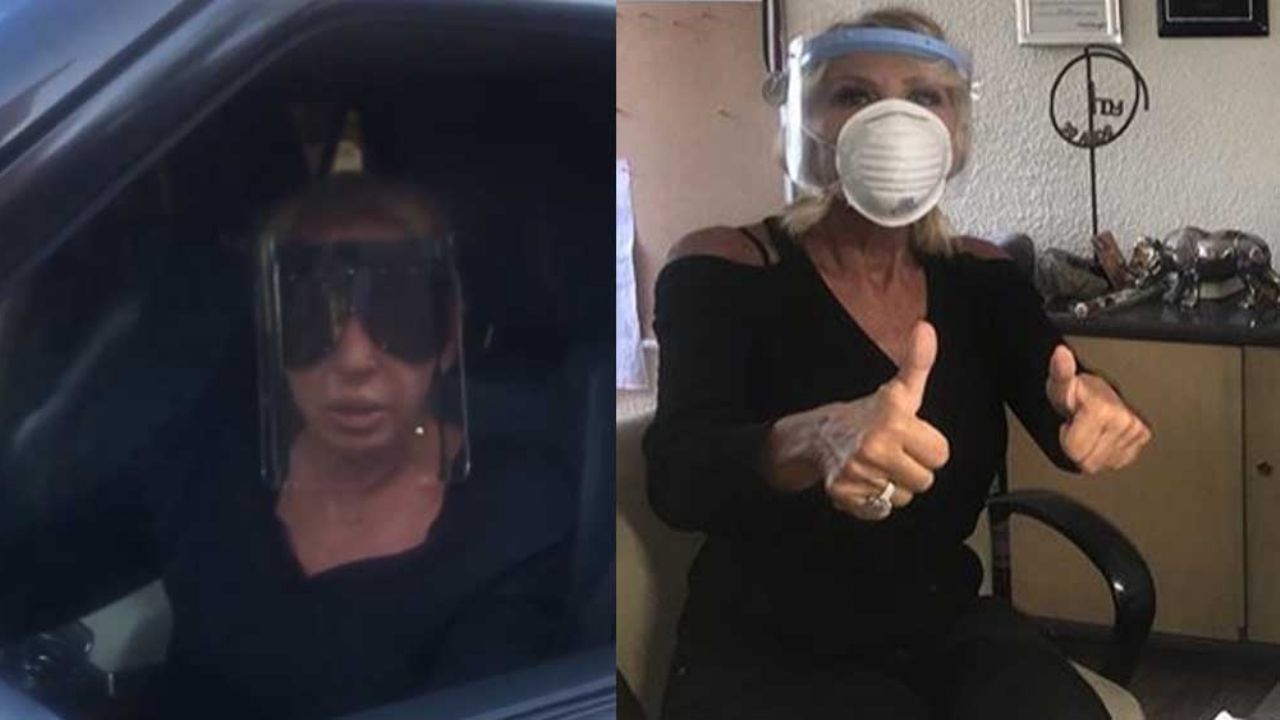 Laura Bozzo se protege al llegar a México y preparar programa: “Me siento como astronauta”