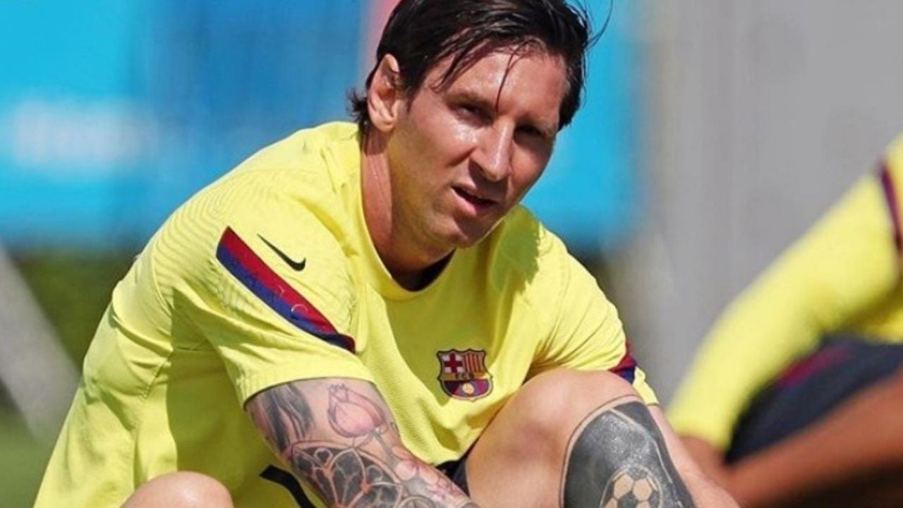 VIDEO: Messi sorprende con gran jugada que termina en gol durante los entrenamientos