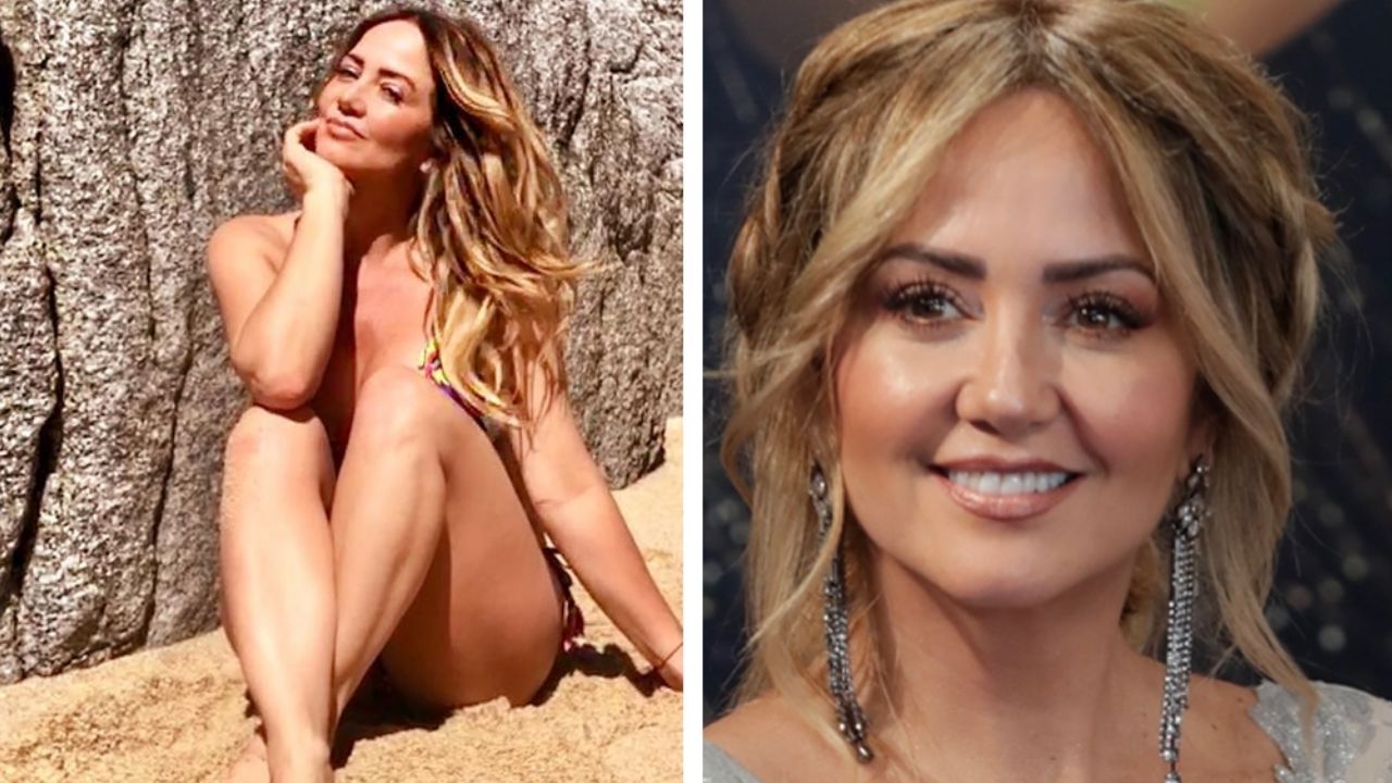 ¡Mucha piel! Andrea Legarreta se deja ver en coqueto bikini desde Acapulco