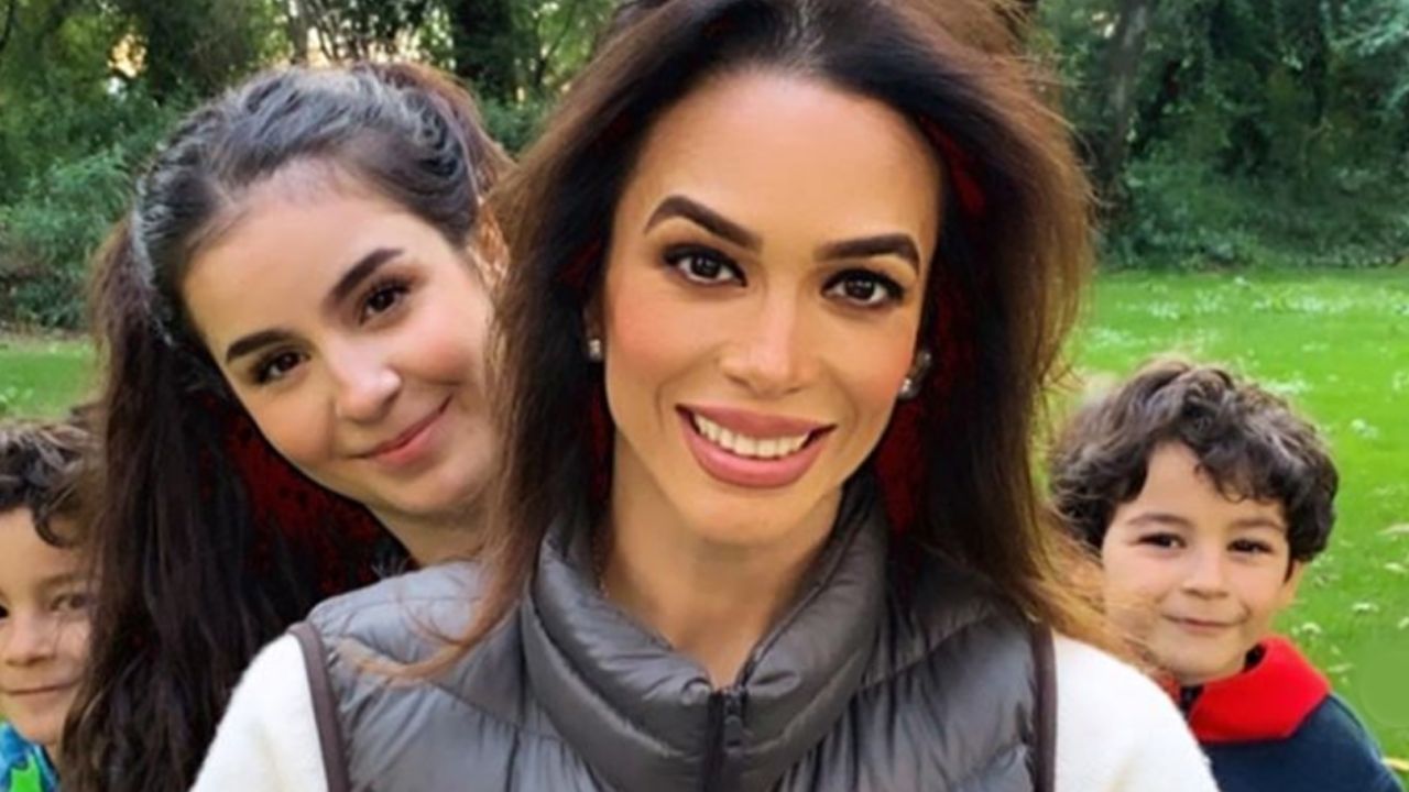 VIDEO: Así se divierte Biby Gaytán junto a sus hijos en medio del confinamiento