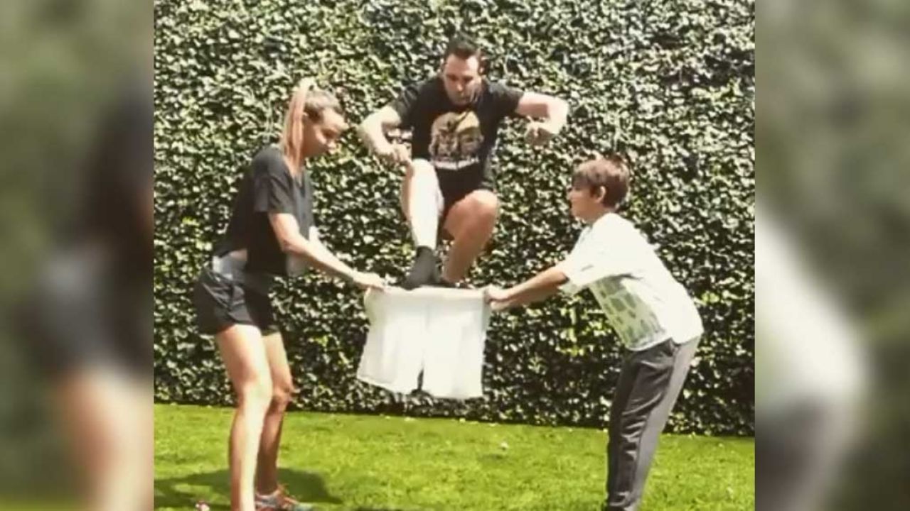 VIDEO: Pato Borghetti admite que le “duele todo” tras mostrar su fuerza en reto