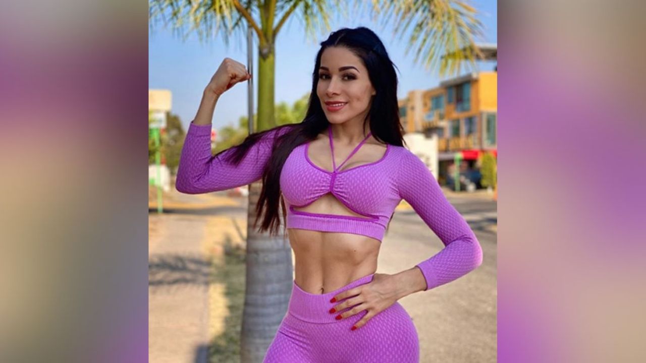 En diminuto ‘outfit’ deportivo, Yuliett Torres enamora al ejercitarse en la calle