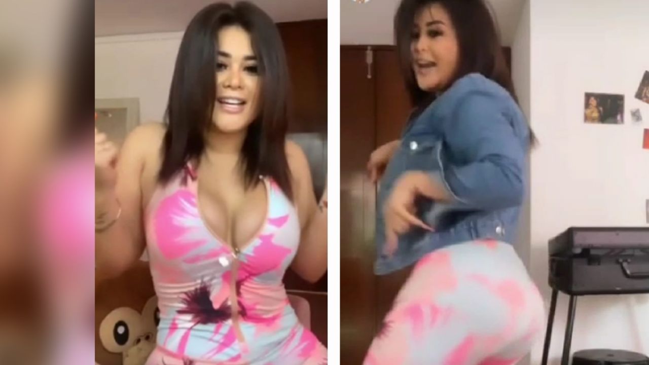 ‘Gomita’ enseña sus ‘gomas’ en sexy escote y derrite a todo Instagram con coqueto baile