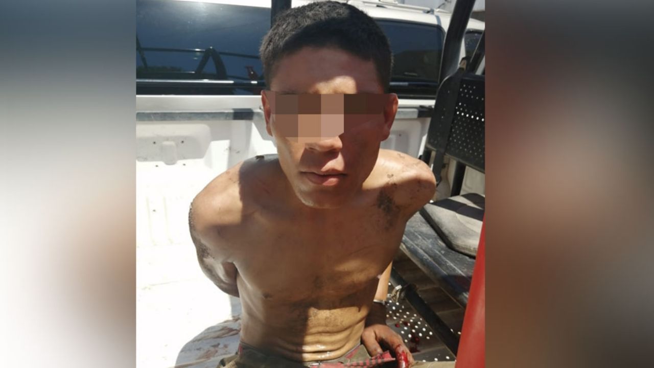 Sujeto es detenido en posesión de un arma blanca en Cócorit