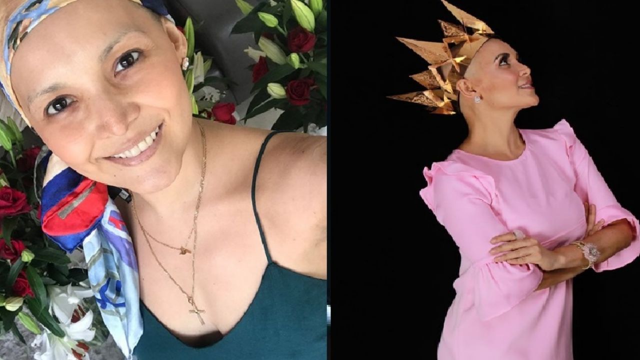 Al enterarse que tenía cáncer y de la traición de Karla Panini, Luna incursionó como cantante