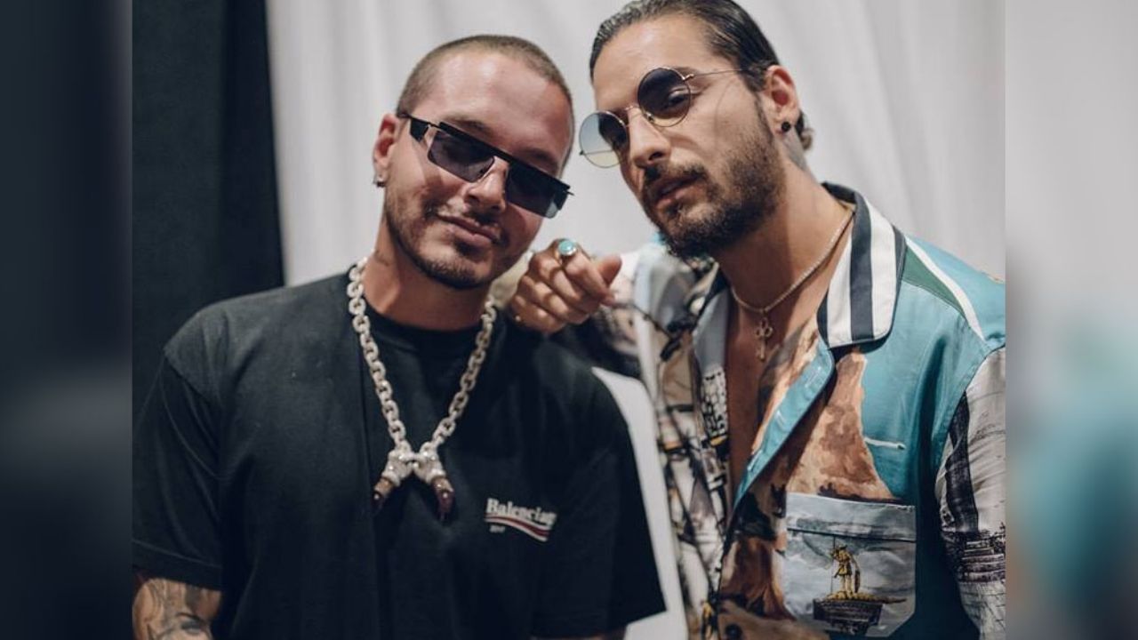 J Balvin fue confundido con Maluma y la reacción hace estallar las redes sociales: “Qué tipazo”