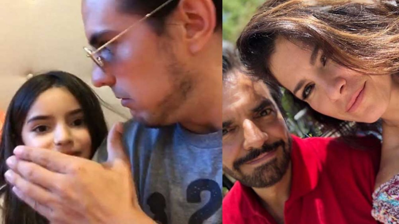 VIDEO: Vadhir Derbez se mete en problemas por enseñar a Aitana a decir groserías