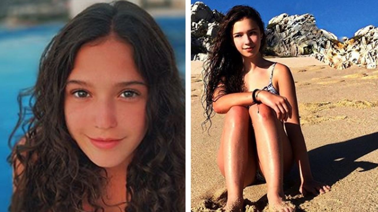 Mía Rubín, hija de Andrea Legarreta, se luce desde Acapulco y con bikini negro