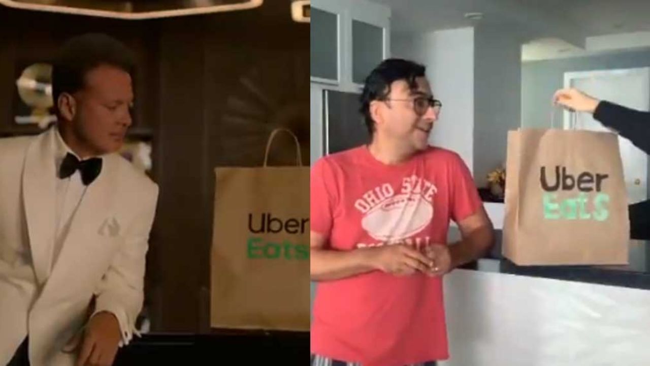 VIDEO: Adal Ramones hace cómica imitación del comercial de Luis Miguel para Uber Eats