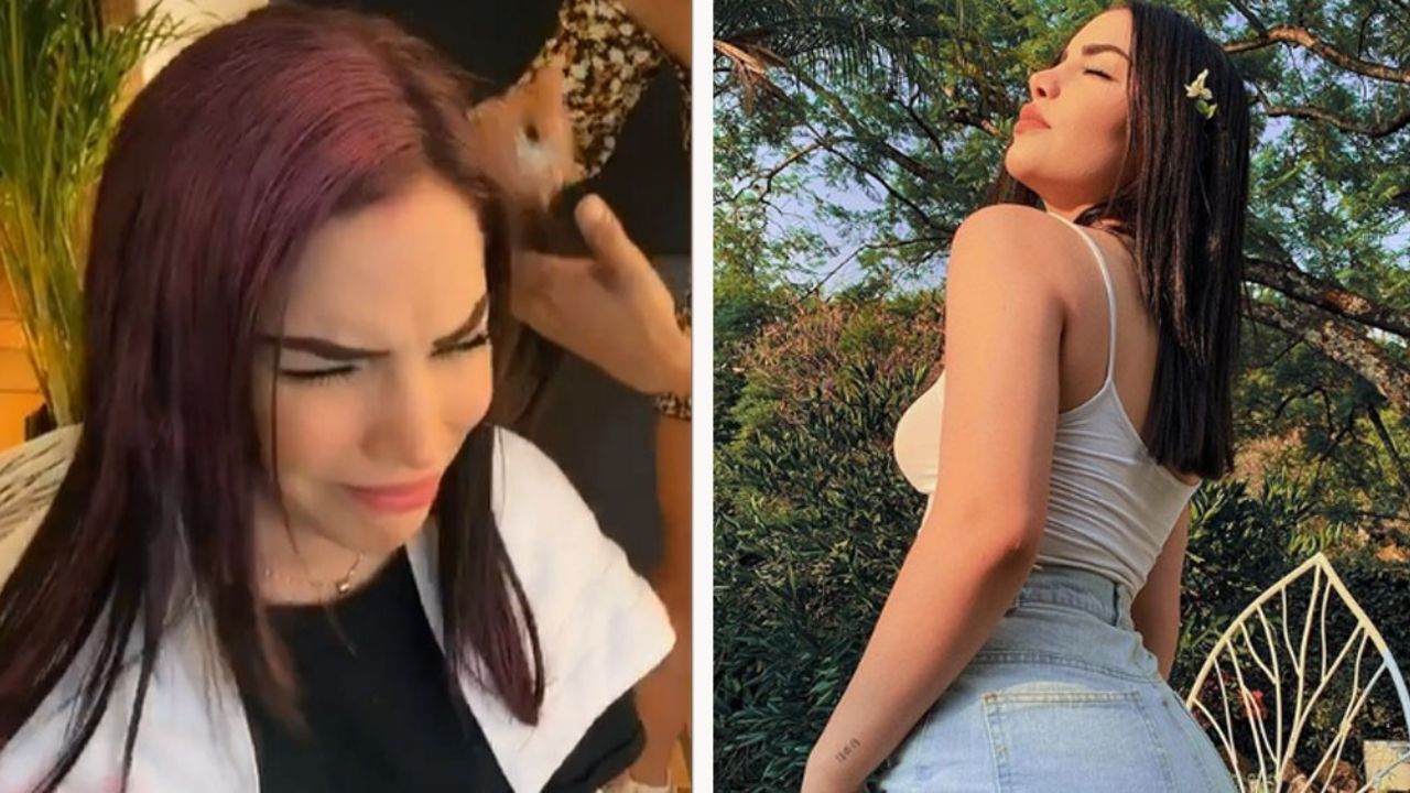 ¿Le afecta el encierro? Kimberly Loaiza tiñe su pelo rosa por esta increíble razón