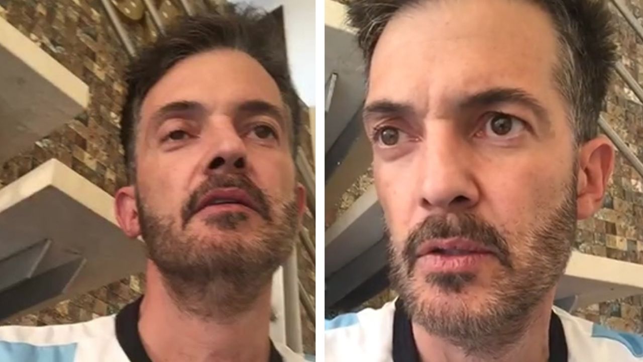 Pese a su aspecto demacrado, Fer del Solar asegura que se ríe de sus desgracias