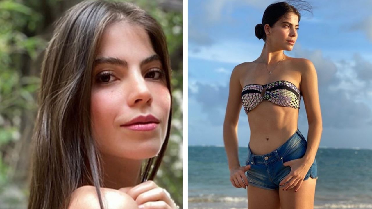 Esmeralda Ugalde, hermana de Ana Bárbara, añora la playa con coqueto bikini