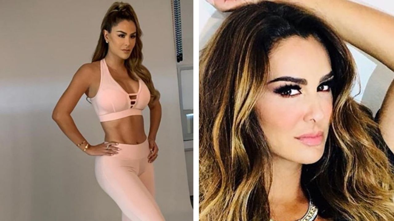 Desde el gimnasio, Ninel Conde luce atlética figura en ceñida ropa deportiva