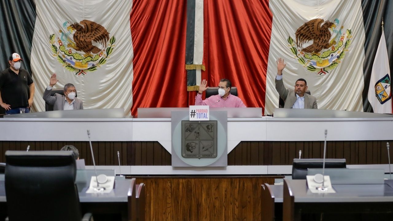 Tres diputados locales de Sonora dan positivo a prueba de coronavirus