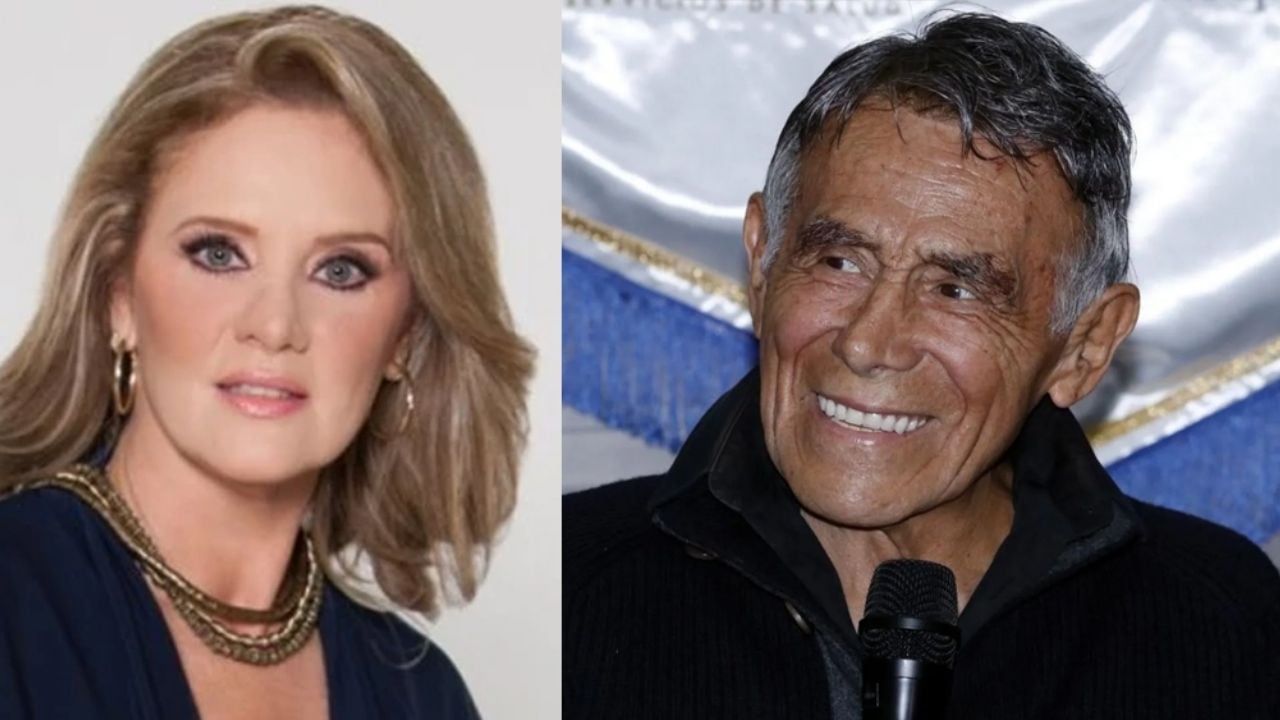 Érika Buenfil y el mensaje de despedida al grande la comedia, Héctor Suárez
