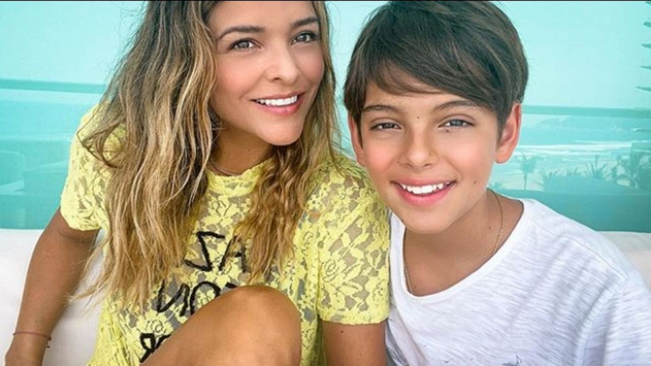 Grettell Valdez presume la excelente relación que mantiene con su hijo, Santino